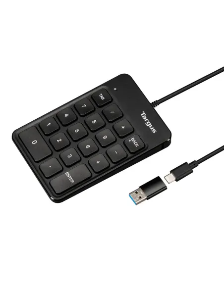 Targus AKP13GL teclado numérico Universal USB Negro