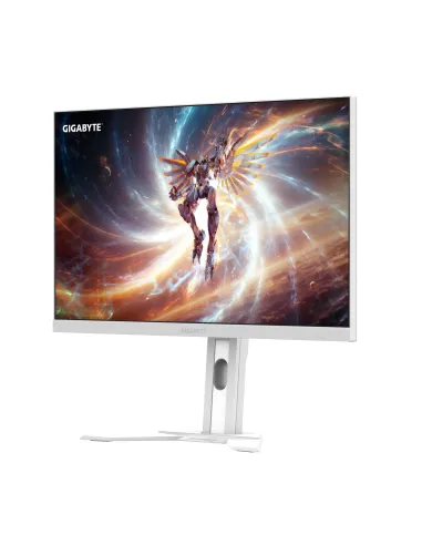 GIGABYTE M27QA ICE 27” Monitor de juegos QHD - 2560 x 1440 (QHD), 180Hz, 1ms, 350 cd m², FreeSync, Display HDR400, HDMI 2.1,