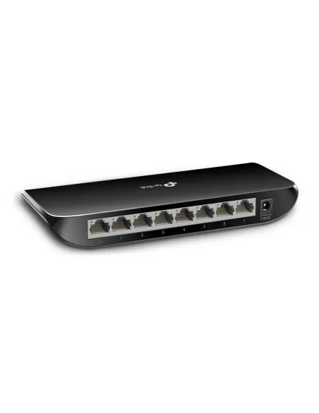 TP-Link TL-SG1008D No administrado Gigabit Ethernet (10 100 1000) Negro