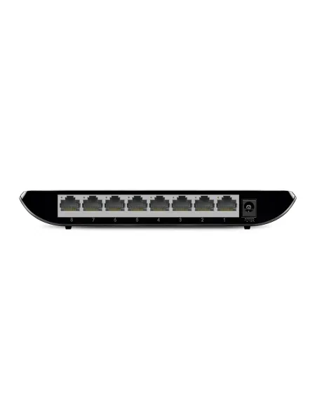 TP-Link TL-SG1008D No administrado Gigabit Ethernet (10 100 1000) Negro