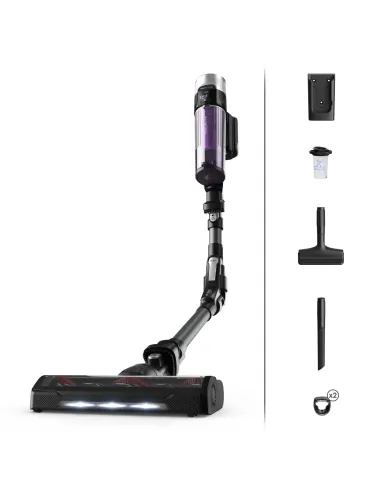 Rowenta RH2038 Aspiradora escoba 2 en 1 Batería Secar Sin bolsa 0,4 L 250 W Negro, Púrpura
