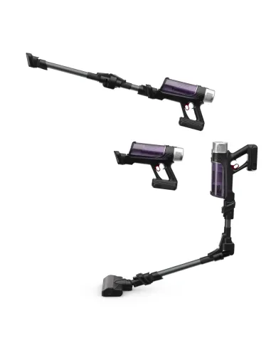 Rowenta RH2038 Aspiradora escoba 2 en 1 Batería Secar Sin bolsa 0,4 L 250 W Negro, Púrpura