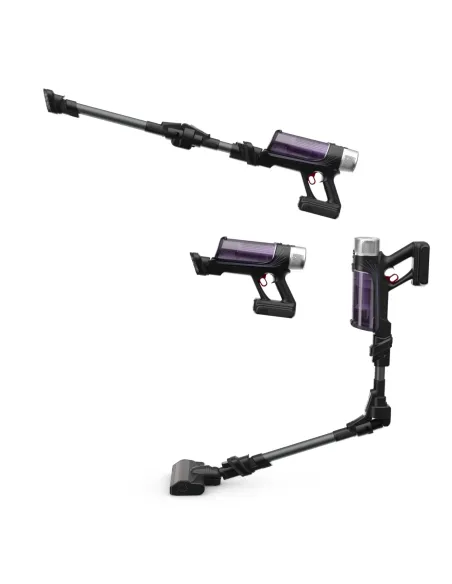 Rowenta RH2038 Aspiradora escoba 2 en 1 Batería Secar Sin bolsa 0,4 L 250 W Negro, Púrpura