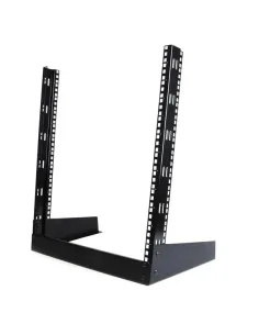 StarTech.com Rack de Sobremesa de Marco Abierto 12U de 19" - Rack de 2 Columnas para Equipos de Panel de