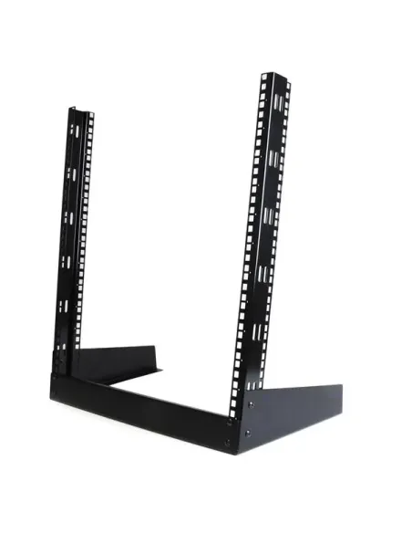 StarTech.com Rack de Sobremesa de Marco Abierto 12U de 19" - Rack de 2 Columnas para Equipos de Panel de