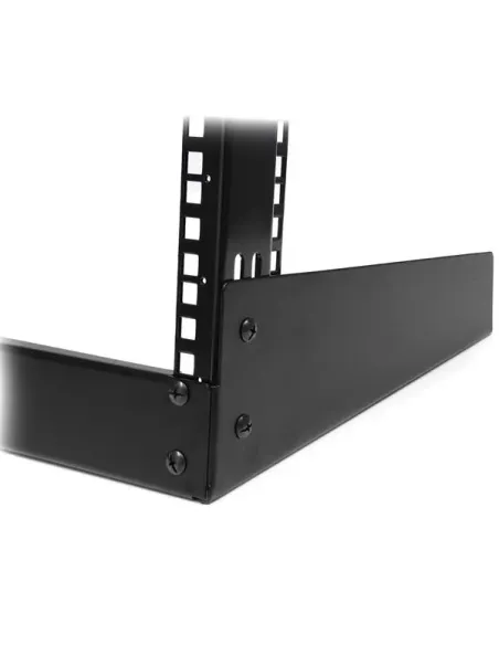 StarTech.com Rack de Sobremesa de Marco Abierto 12U de 19" - Rack de 2 Columnas para Equipos de Panel de
