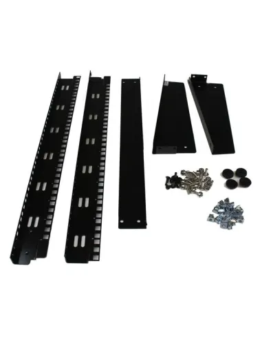 StarTech.com Rack de Sobremesa de Marco Abierto 12U de 19" - Rack de 2 Columnas para Equipos de Panel de