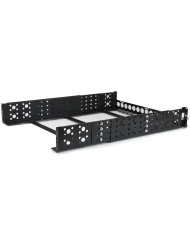 StarTech.com Carriles para Rack de Servidores 2U Universales - Carriles para Armario de Servidores con Profundidad Ajustable -