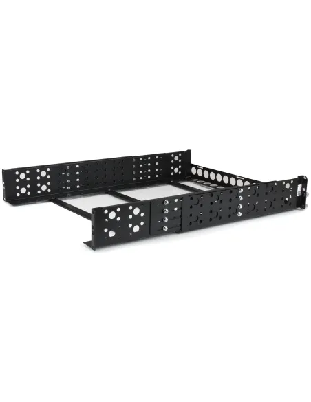 StarTech.com Carriles para Rack de Servidores 2U Universales - Carriles para Armario de Servidores con Profundidad Ajustable -