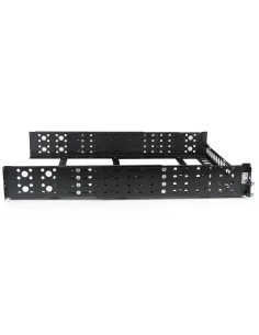 StarTech.com Carriles para Rack de Servidores 2U Universales - Carriles para Armario de Servidores con Profundidad Ajustable - 2