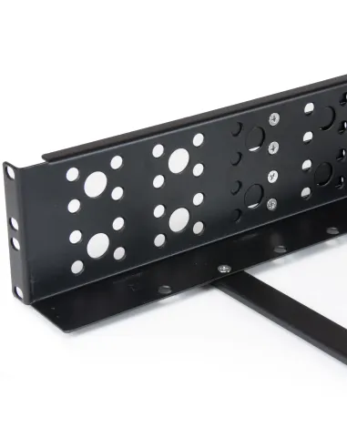 StarTech.com Carriles para Rack de Servidores 2U Universales - Carriles para Armario de Servidores con Profundidad Ajustable -