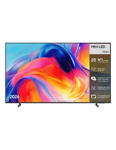 Samsung TV 75" Mini LED M72H 4K Vision AI Smart TV 2026