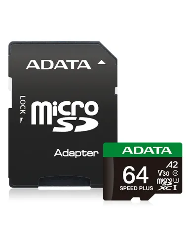 ADATA Speed Plus 64 GB MicroSDXC Clase 10