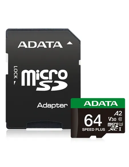 ADATA Speed Plus 64 GB MicroSDXC Clase 10