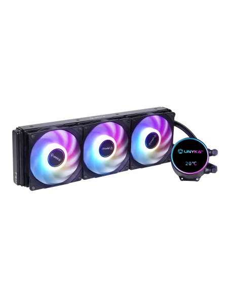 UNYKAch AQUASTORM NEO 360 Procesador Kit de refrigeración líquida 12 cm Negro