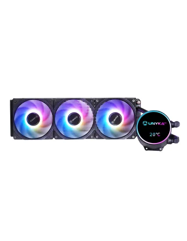 UNYKAch AQUASTORM NEO 360 Procesador Kit de refrigeración líquida 12 cm Negro