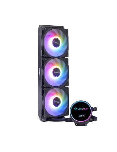 UNYKAch AQUASTORM NEO 360 Procesador Kit de refrigeración líquida 12 cm Negro