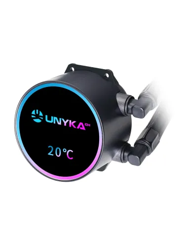 UNYKAch AQUASTORM NEO 360 Procesador Kit de refrigeración líquida 12 cm Negro