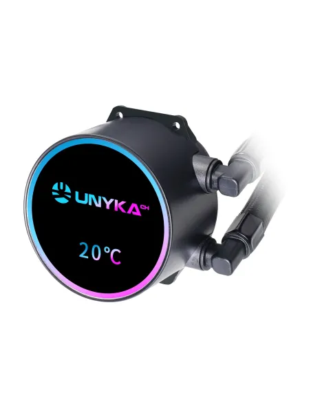 UNYKAch AQUASTORM NEO 360 Procesador Kit de refrigeración líquida 12 cm Negro