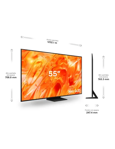 Samsung TV 55" Neo QLED QN73H 4K Vision AI Smart TV (2026)