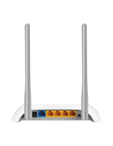 TP-Link TL-WR850N router inalámbrico Ethernet rápido Banda única (2,4 GHz) Gris, Blanco