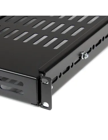 StarTech.com Estante Ajustable 1U Ventilado para Rack de Servidores - 79,3kg - Bandeja Universal de 19 Pulgadas Ajustable de