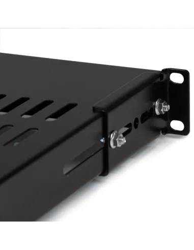 StarTech.com Estante Ajustable 1U Ventilado para Rack de Servidores - 79,3kg - Bandeja Universal de 19 Pulgadas Ajustable de