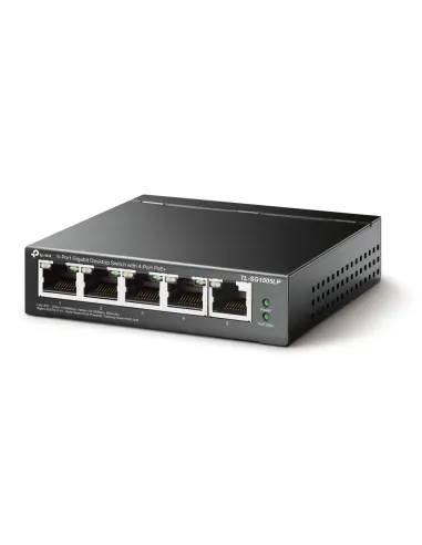 TP-Link TL-SG1005LP switch No administrado Gigabit Ethernet (10 100 1000) Energía sobre Ethernet (PoE) Negro