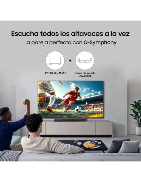 Samsung TV 65" Mini LED M72H 4K Vision AI Smart TV 2026