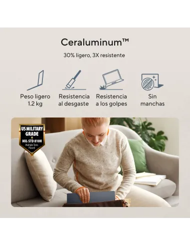 ASUS Zenbook 14 OLED UX3480AA-U1537 - Ordenador Portátil " WUXGA (Intel Core Ultra 7 355, 16GB RAM, 512GB SSD, Graphics, Sin
