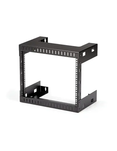 StarTech.com Rack de Servidores Abierto de 8U de Pared - de 19 Pulgadas - de 2 Columnas - con 12 Pulgadas de Profundidad - para