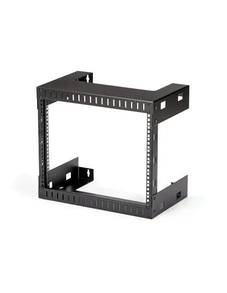 StarTech.com Rack de Servidores Abierto de 8U de Pared - de 19 Pulgadas - de 2 Columnas - con 12 Pulgadas de Profundidad - para