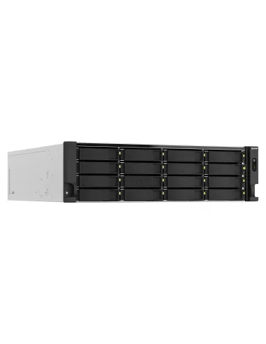 QNAP TS-H2287XU-RP NAS Bastidor (3U) Intel Xeon E E-2378 64 GB DDR4 0 TB QuTS hero Negro, Blanco