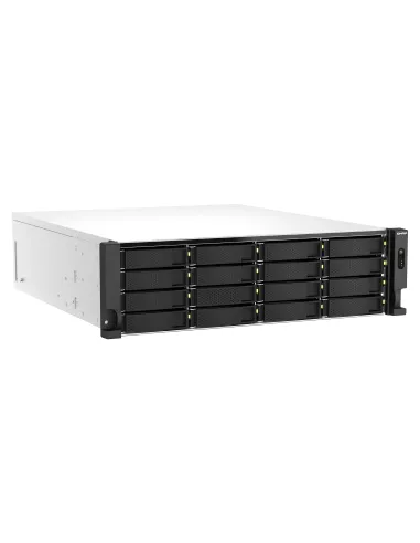 QNAP TS-H2287XU-RP NAS Bastidor (3U) Intel Xeon E E-2378 64 GB DDR4 0 TB QuTS hero Negro, Blanco