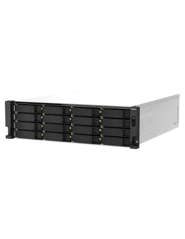 QNAP TS-H2287XU-RP NAS Bastidor (3U) Intel Xeon E E-2378 64 GB DDR4 0 TB QuTS hero Negro, Blanco