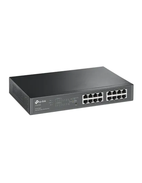 TP-Link TL-SG1016PE switch Gestionado L2 Gigabit Ethernet (10 100 1000) Energía sobre Ethernet (PoE) Negro