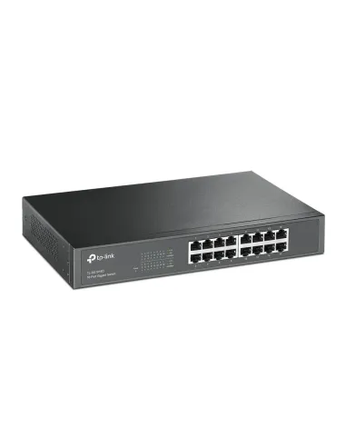 TP-Link TL-SG1016D(UN) switch No administrado L2 Gigabit Ethernet (10 100 1000) Negro