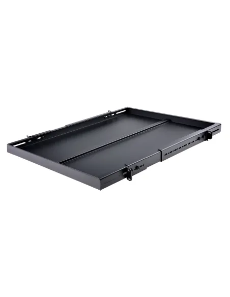 StarTech.com Estante Ajustable 1U para Rack de Servidores - 150kg - Bandeja Universal de 19 Pulgadas Ajustable de 49,5 a 96,5cm