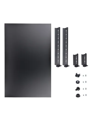StarTech.com Estante Ajustable 1U para Rack de Servidores - 150kg - Bandeja Universal de 19 Pulgadas Ajustable de 49,5 a 96,5cm