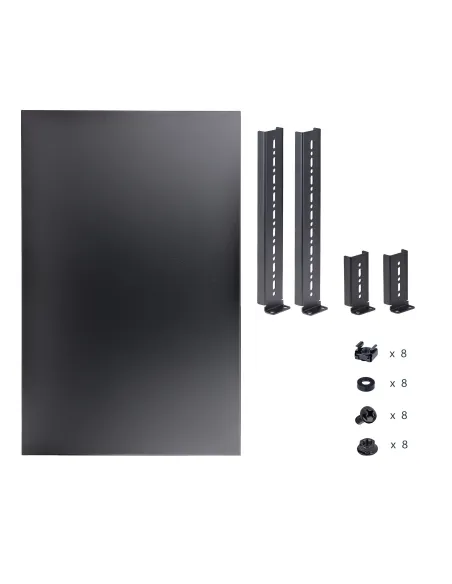 StarTech.com Estante Ajustable 1U para Rack de Servidores - 150kg - Bandeja Universal de 19 Pulgadas Ajustable de 49,5 a 96,5cm