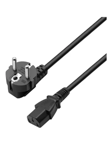 Ewent EC1920 cable de transmisión Negro 1,5 m Enchufe tipo F C13 acoplador