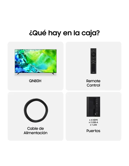 Samsung ​ TV 65" Neo QLED QN80H 4K Vision AI Smart TV (2026) ​ ​ ​ ​