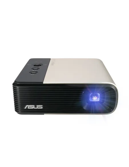 ASUS ZenBeam E2 videoproyector Proyector de alcance estándar 300 lúmenes ANSI DLP WVGA (854x480) Negro, Oro