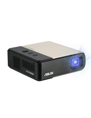 ASUS ZenBeam E2 videoproyector Proyector de alcance estándar 300 lúmenes ANSI DLP WVGA (854x480) Negro, Oro