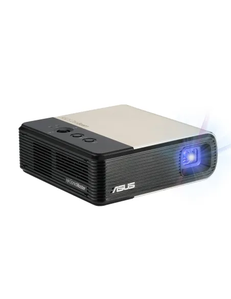 ASUS ZenBeam E2 videoproyector Proyector de alcance estándar 300 lúmenes ANSI DLP WVGA (854x480) Negro, Oro