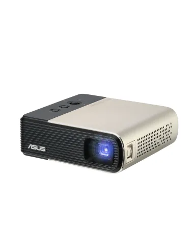 ASUS ZenBeam E2 videoproyector Proyector de alcance estándar 300 lúmenes ANSI DLP WVGA (854x480) Negro, Oro