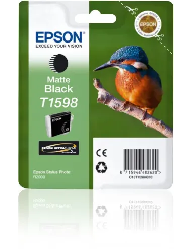 Epson Cartucho T1598 negro mate