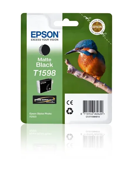 Epson Cartucho T1598 negro mate