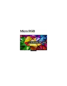 Televisor LG Micro RGB evo AI MRGB86 75MRGB86B6A 75"/ Ultra HD 4K/ Smart TV/ WiFi