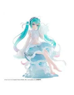Figura banpresto hatsune miku banpresto evolve clearluxe jellyfish 20cm